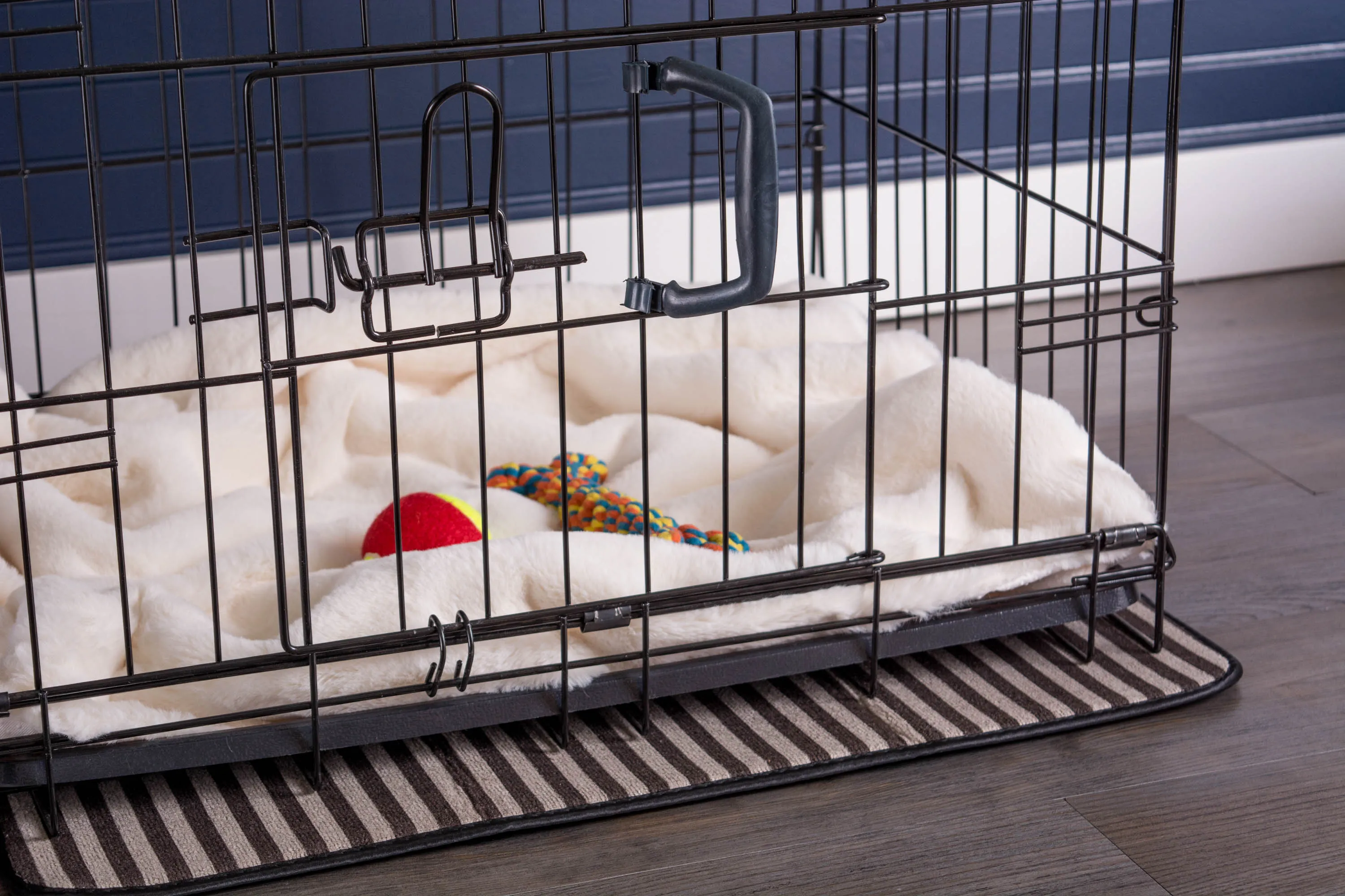 Pet Crate Liner, Faux Fur, Brown, XX-Large - 27x42"