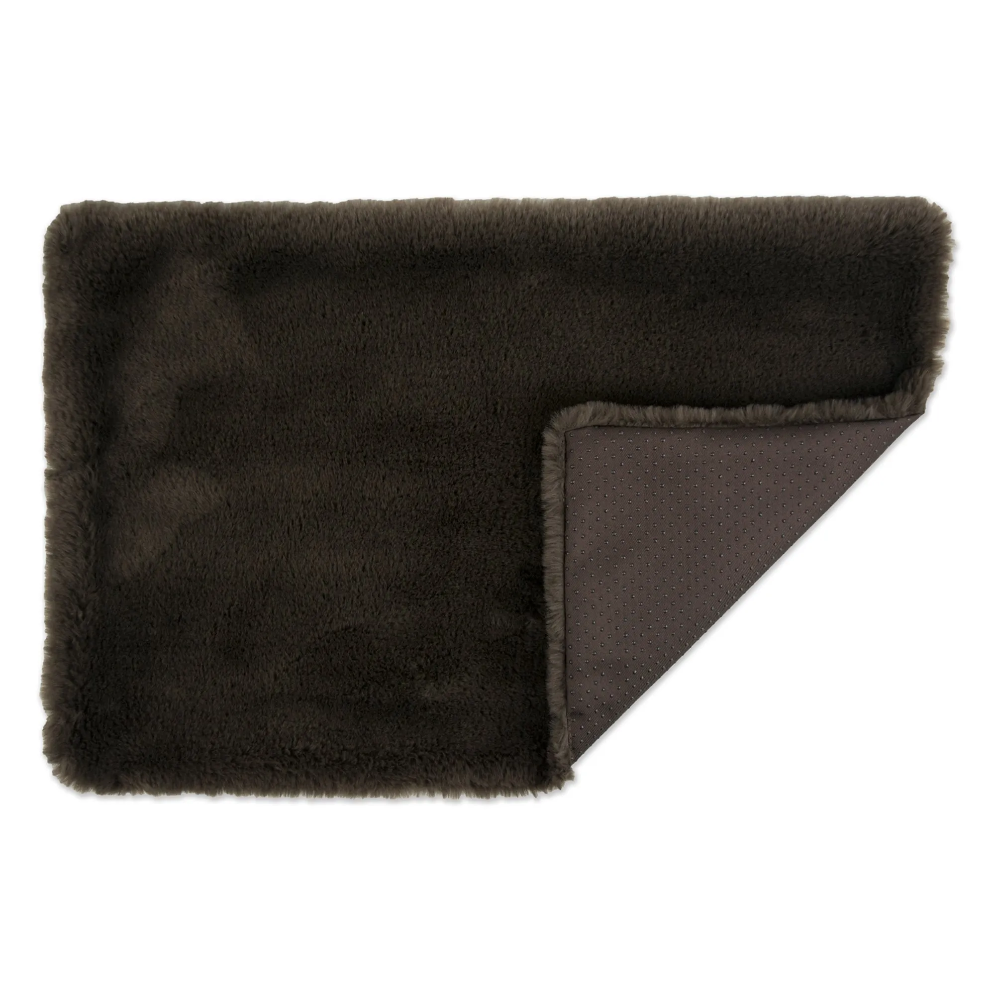 Pet Crate Liner, Faux Fur, Brown, XX-Large - 27x42"