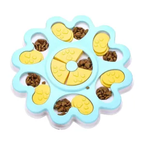 PetVogue, Star shaped Interactive Game Puzzle, Slow Feeder Food Dispenser for Dog/Cat