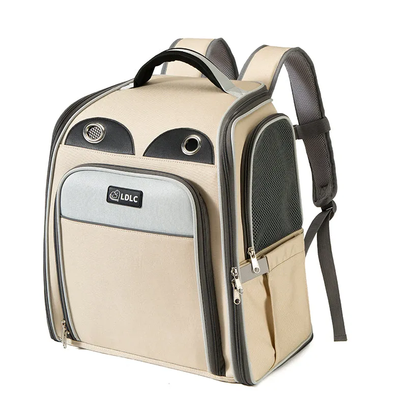 Safety Features Pet Carrier Backpack for Outdoor Use