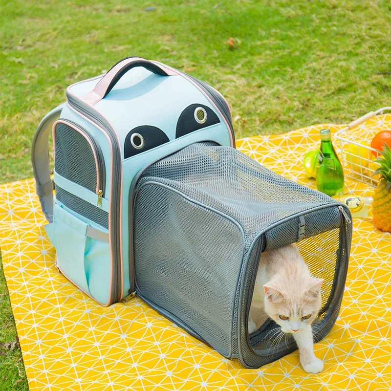 Safety Features Pet Carrier Backpack for Outdoor Use