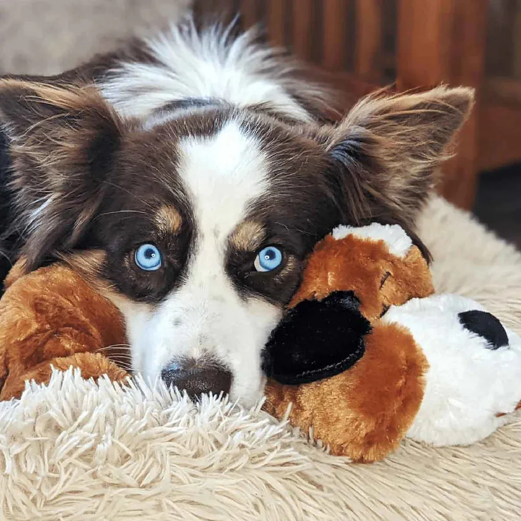 Snuggle Puppy Calming Toy - Brown & White