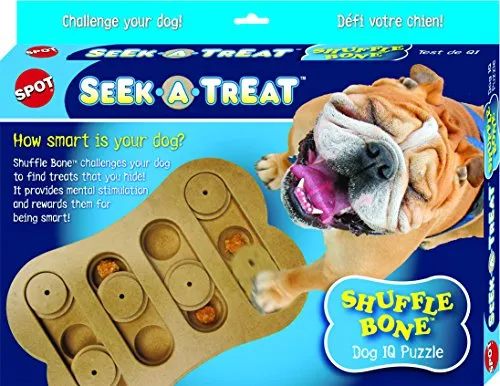 SPOT Interactive Seek-A-Treat Dog Toy Puzzle