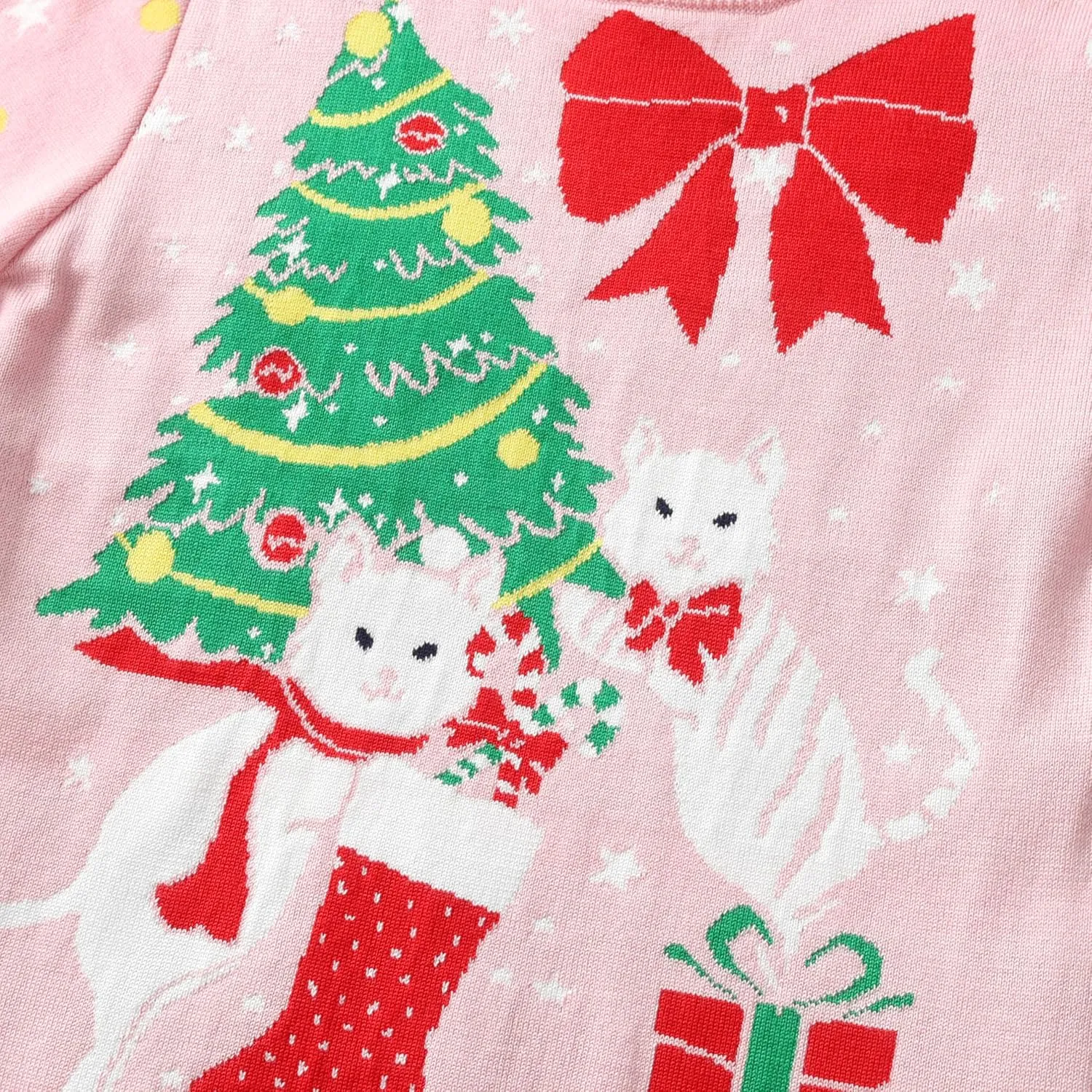 Toddler Girls Boys Christmas Sweater Knit Pullover Sweater Tops for Kids