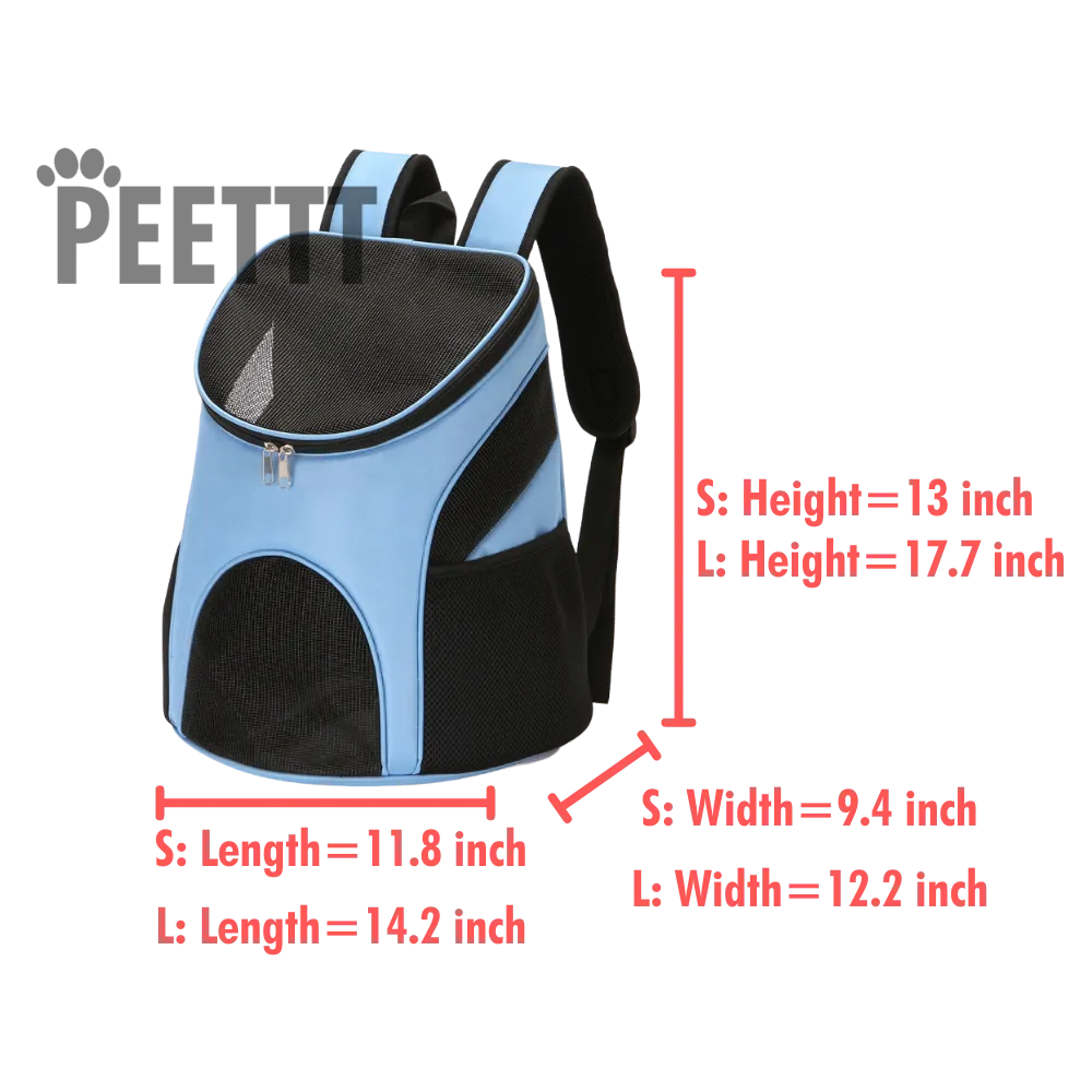 Ventilated Design Dog Cat Carrier Backpacks
