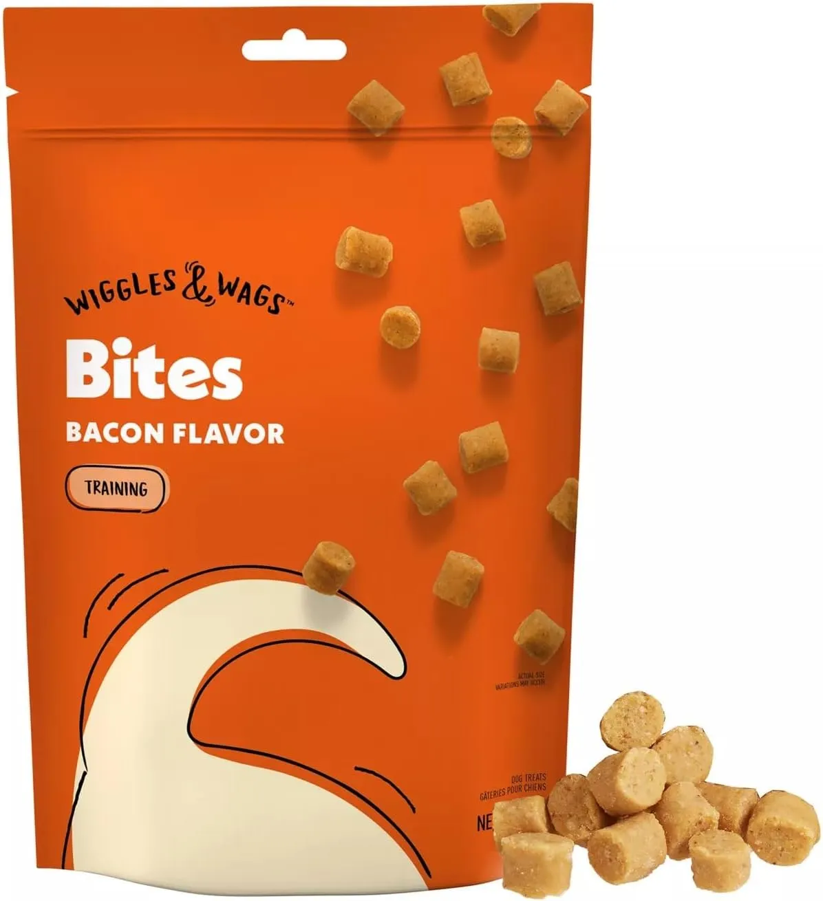 Wiggles and Wags Bites Bacon Flavor