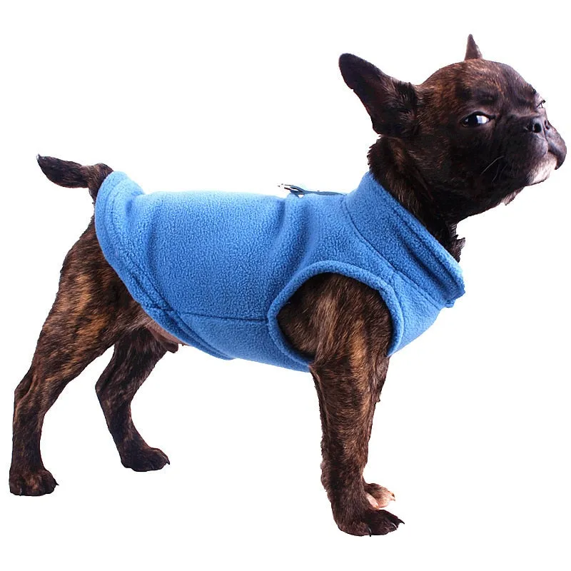 Winter Fleece Dog Cat Jacket Vest