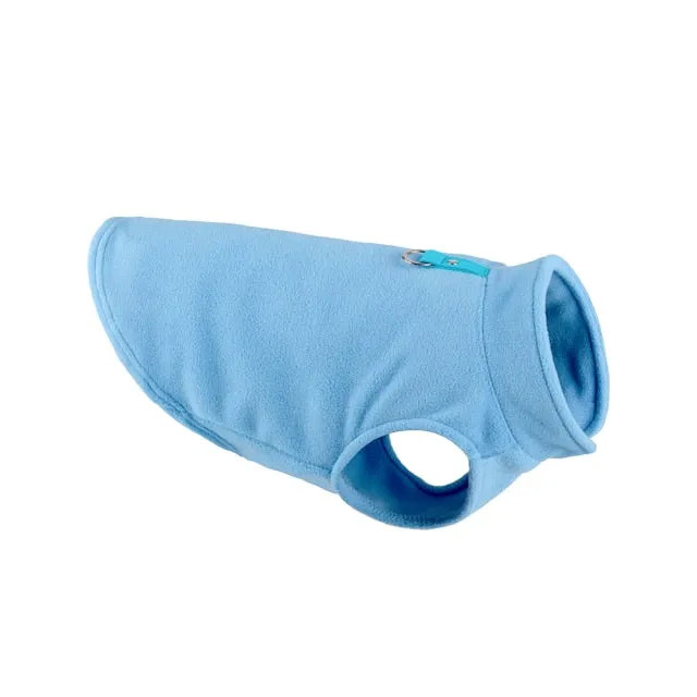 Winter Fleece Dog Cat Jacket Vest