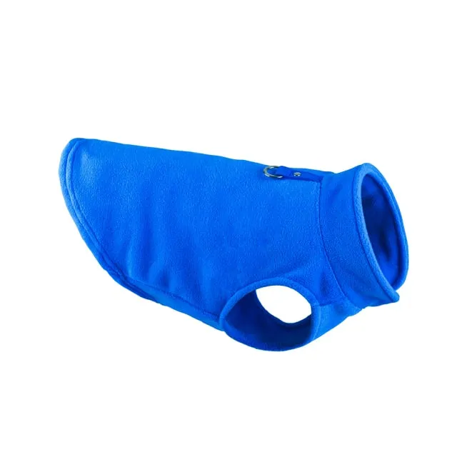 Winter Fleece Dog Cat Jacket Vest