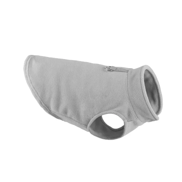Winter Fleece Dog Cat Jacket Vest