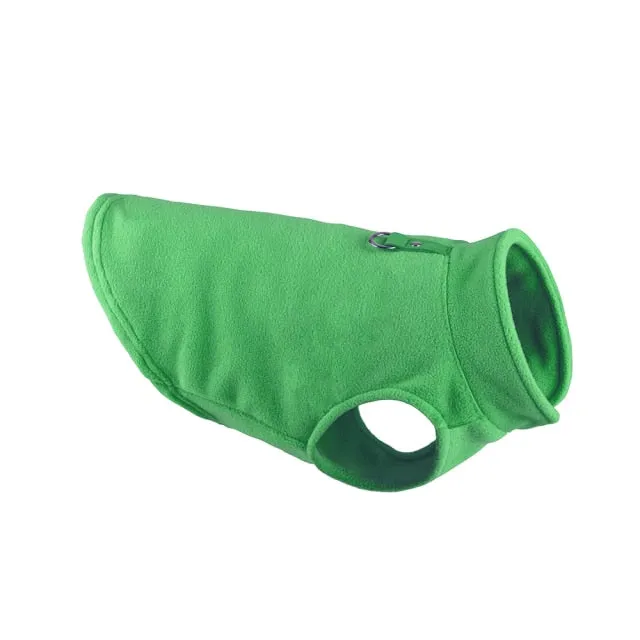 Winter Fleece Dog Cat Jacket Vest