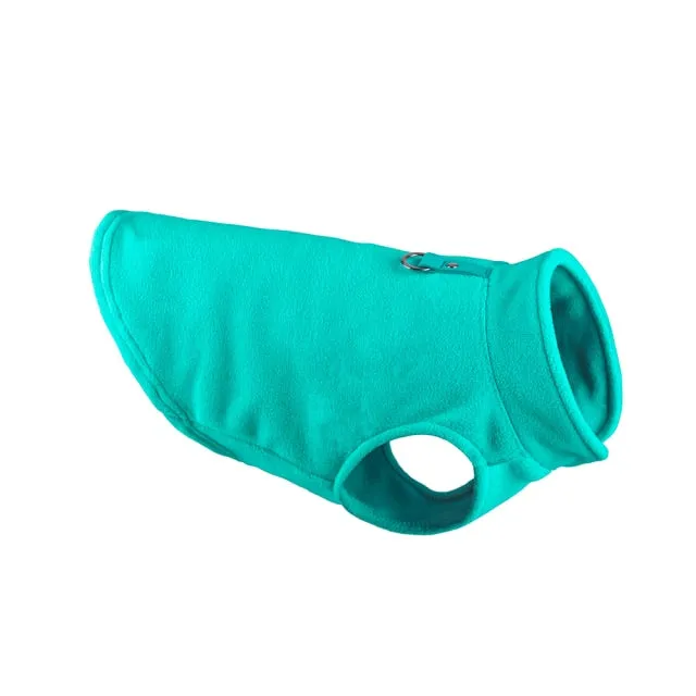 Winter Fleece Dog Cat Jacket Vest
