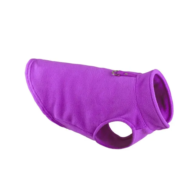 Winter Fleece Dog Cat Jacket Vest