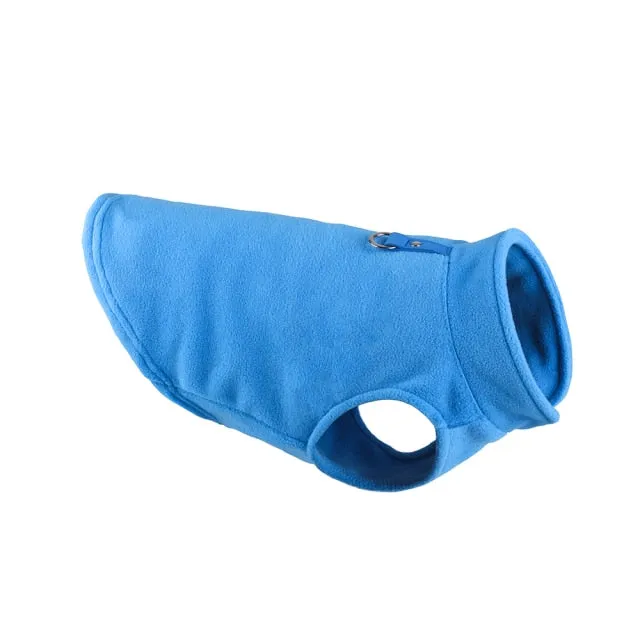 Winter Fleece Dog Cat Jacket Vest